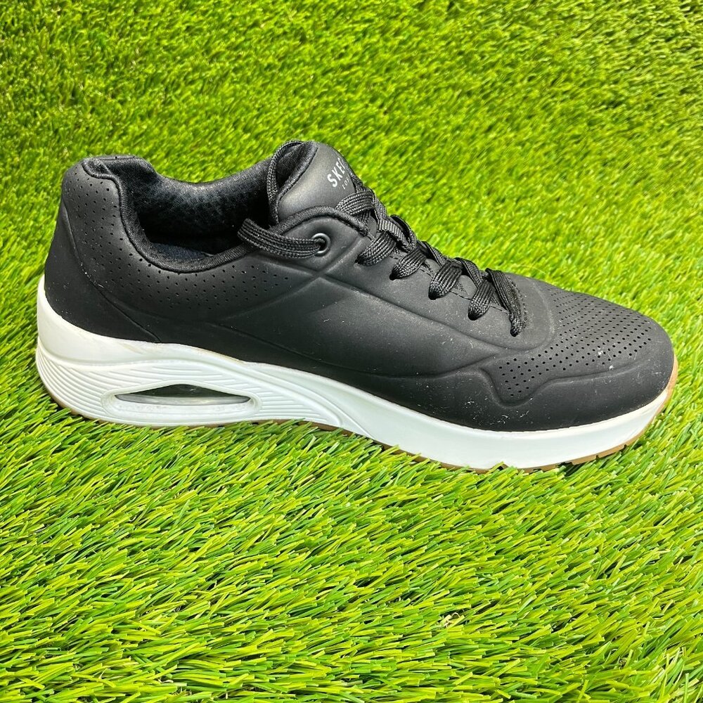 Skechers Uno Stand On Air Mens Size 9 Black Athletic Running Shoes Sneakers - Picture 4 of 10